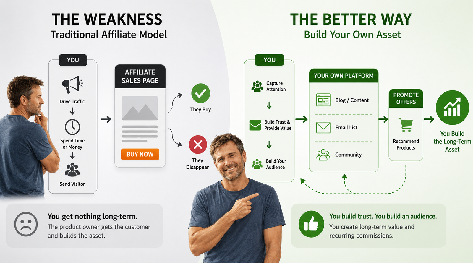 Building an online business asset